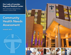 2012 CHNA - Lourdes - Park Place Surgical Hospital