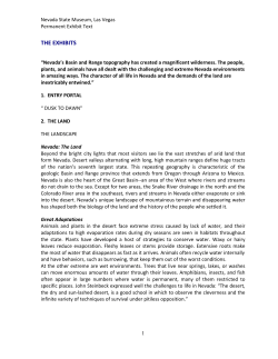 the exhibits - Las Vegas Tourist Guides Guild