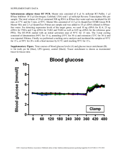 Supplementary Data - American Diabetes Association