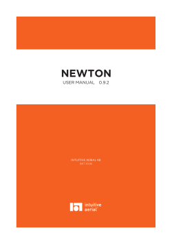 Newton- User Manual