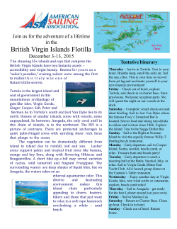 British Virgin Islands Flotilla