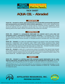 AQUA CEL&reg; &ndash; Abraded