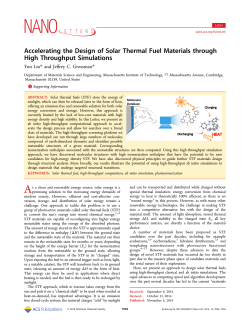 Accelerating the Design of Solar Thermal Fuel