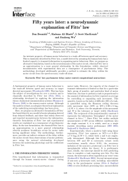 Fifty years later: a neurodynamic explanation of