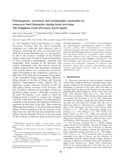 Paleomagnetic, structural, and stratigraphic constraints on