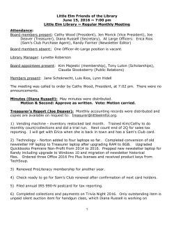 Board members - Little Elm Public Library