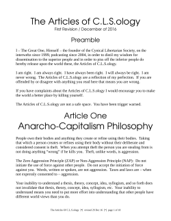 Articles of C.L.S.ology as a PDF