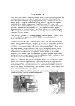 Franc Motors Inc