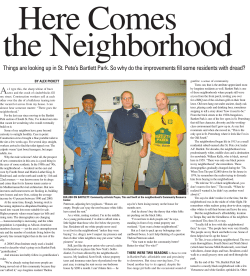 Things are looking up in St. Pete`s Bartlett Park. So why do the