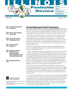 Avoid Backyard Pond Overspray - University of Illinois Extension