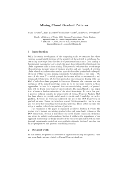 Mining Closed Gradual Patterns