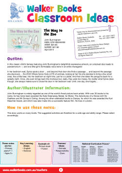 Classroom Ideas - Walker Books Australia