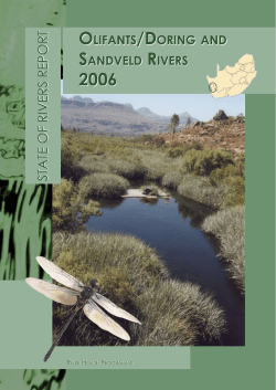 Olifants/Doring and Sandveld river