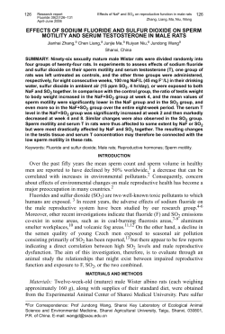 126&ndash;131 - International Society for Fluoride Research