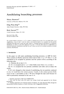 Annihilating branching processes