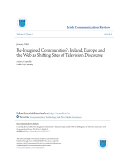 Re-Imagined Communities?: Ireland, Europe and the