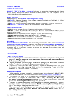 CV 2015 different format