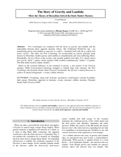 The Story of Gravity and Lambda