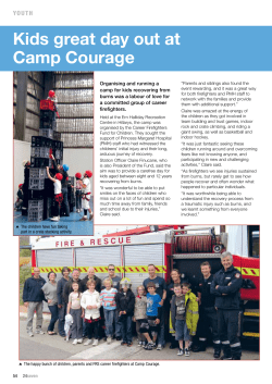 Kids great day out at Camp Courage