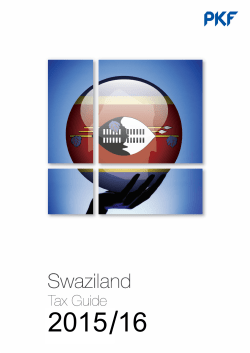 Country tax guide - PKF International