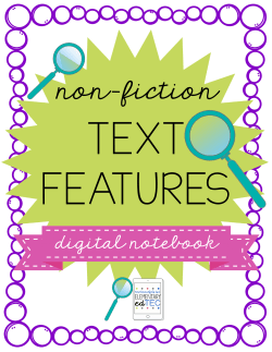 Text Features Notebook