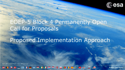 TITLE OF PRESENTATION