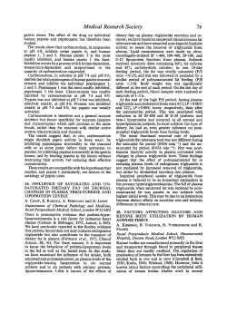 Influence of Saturated and Un-Saturated Dietary Fat on Diurnal