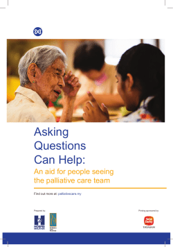 Asking Questions Can Help: