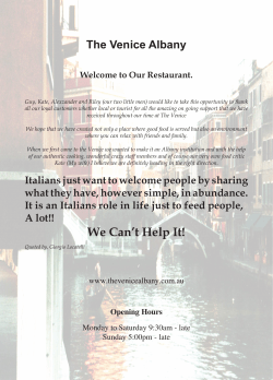 GF - The Venice Restaurant Albany, 6330