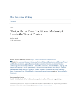 The Conflict of Time: Tradition vs. Modernity in Love