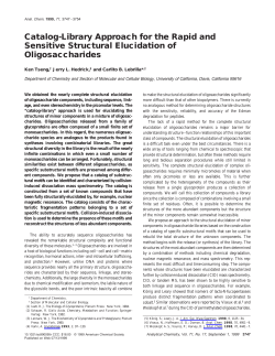 Catalog-Library Approach for the Rapid and