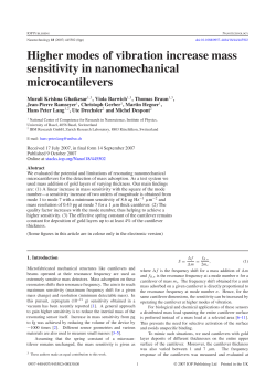 Higher modes of vibration increase mass sensitivity in