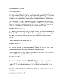 Clothing and Head Coverings