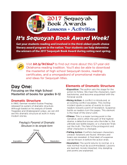 It`s Sequoyah Book Award Week!