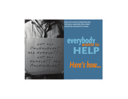 Many of us want to help those less fortunate, especially when asked