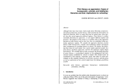 Print literacy as oppression: Cases of