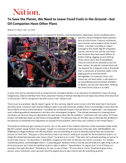 To#Save#the#Planet,#We#Need#to#Leave#Fossil#Fuels#in#the