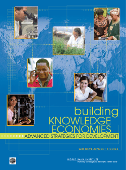 Building Knowledge Economies - ISBN