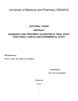 University of Medicine and Pharmacy CRAIOVA