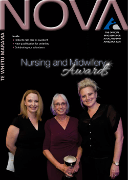 June/July 2016  - Auckland District Health Board