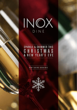 christmas - Inox Dine