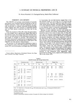 I. Summary of Physical Properties&mdash;Leg 32