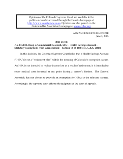 The Supreme Court of the State of Colorado