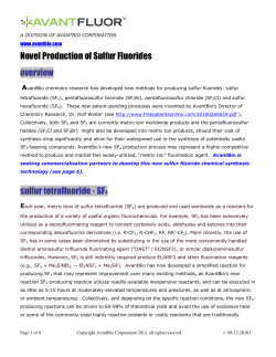 Download: Improved Sulfur Fluoride Synthesis PDF