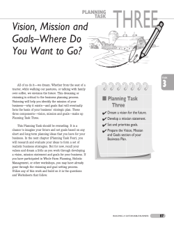 Planning Task 3