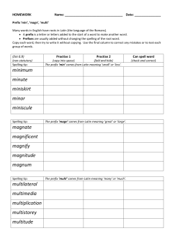 minimum minute miniskirt minor miniscule magnate magnificent