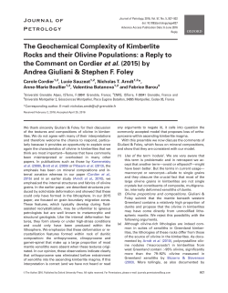Full Text  - Journal of Petrology