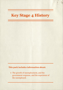 Key Stage 4 History - Mass Observation Archive