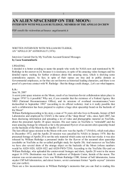 an alien spaceship on the moon