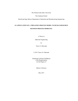 AN APPLICATION OF A THESAURUS PROCESS MODEL TO